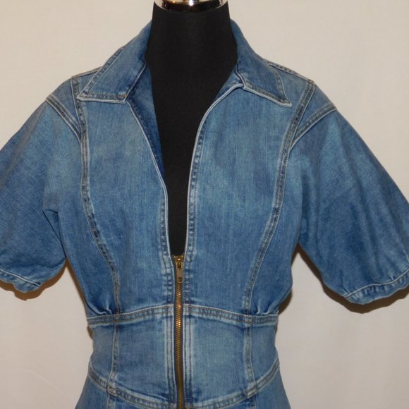 Ramy Brook New York Lily Denim Mini Dress -SOLD - Picture 4 of 15